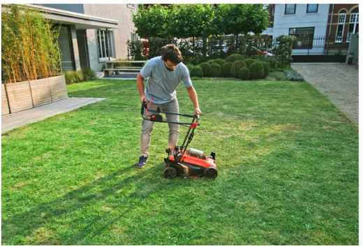 Skil Μηχανή Γκαζόν Μπαταρίας 36V