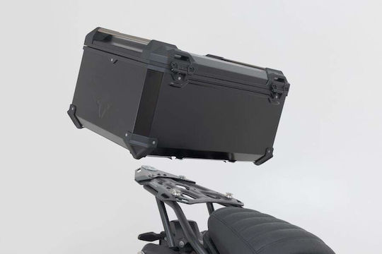 SW-Motech Trax Adv Motorrad-Topcase Aluminium 65lt Schwarze