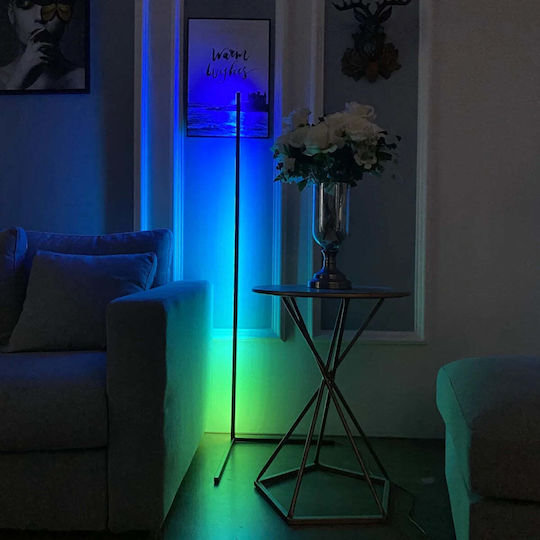 Mozos LED Φωτιστικό Δαπέδου Υ140εκ. με RGB Φως Λευκό