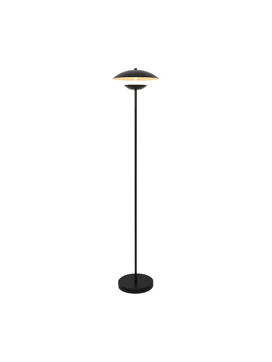 Domoletti Floor Lamp with E14 Bulb Base Black