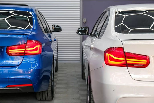 Eleroane Auto Trunchi BMW 3 F30 11-19 M Look Lipspoiler Negru Lucios Plastic ABS
