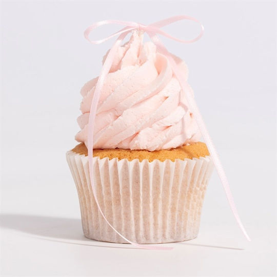 Pink Bow Cake Topper Set Sticks 8 Pcs Pme