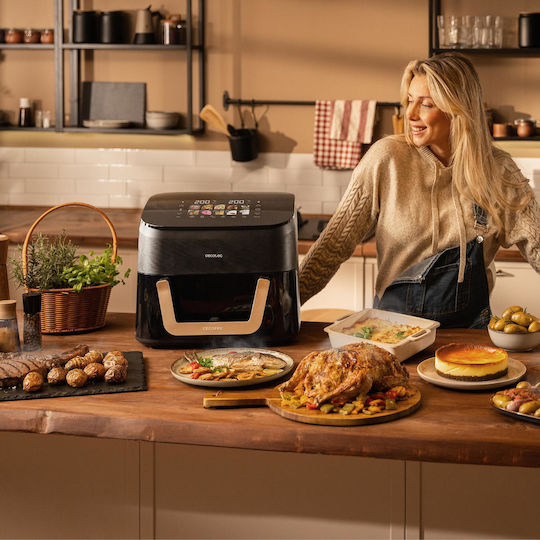Cecotec Proclean 3030 Mikrowellenofen mit Grill 20lt Schwarzer
