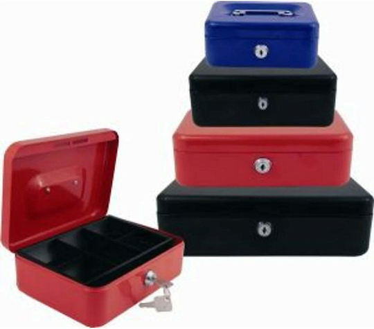 Eagle Fortress Cutie de Bani cu cheie 120-1023 Negru
