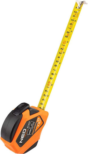 Neo Tools Μετροταινία με Μαγνήτη 25mm x 7.5m