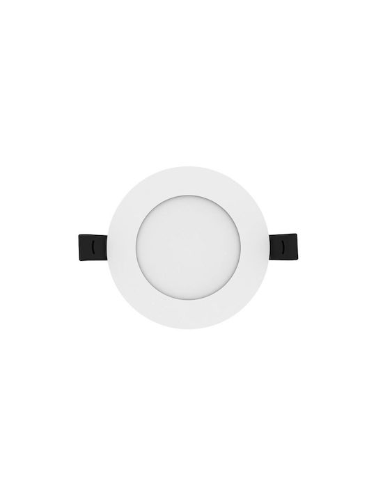 V-TAC Spot Metalic De Tavan Cu LED Încorporat Și Lumină Alb Cald Alb 100x100cm