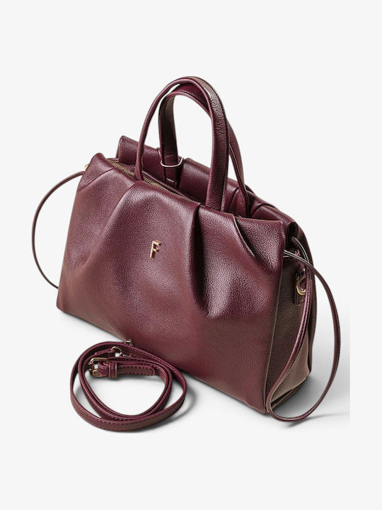 Damentasche Handtasche Burgundisch