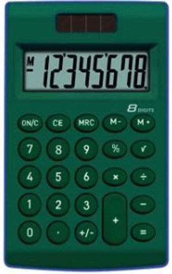TooR Calculator în Culoarea Verde 1buc
