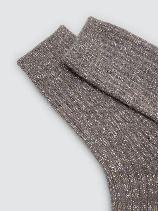 Ysabel Mora Damentaschen Monochrome Burgundische Socken 3er Pack