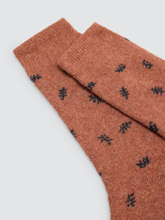 Ysabel Mora Damen Socken Burgundisch 3er Pack