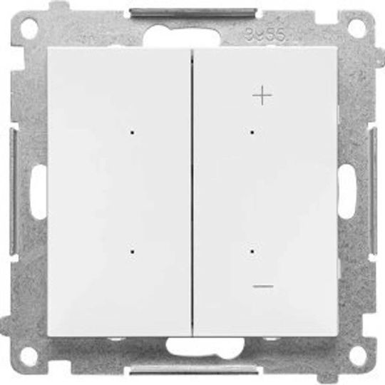 Kontakt-Simon Mecanism Pentru Comutator Cu Variator Dimmer În Culoare Albă