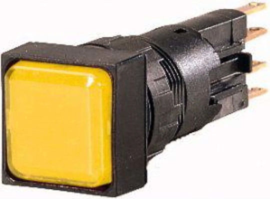Eaton Lampă indicatoare de panou unică galbenă