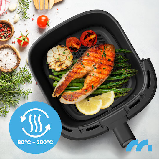 MalTec Air Fryer 7lt Μαύρο
