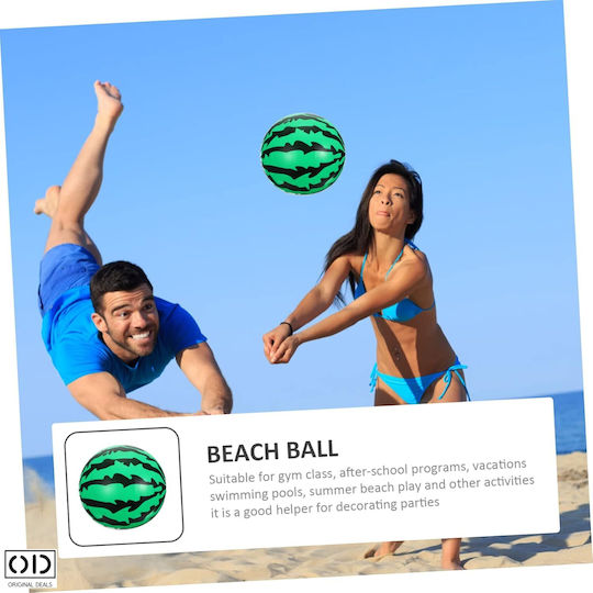 Minge De Plajă Apă Piscină Design Pepene Verde Cauciuc Pvc Diametru 24 Cm Fără Supapă Original Deals