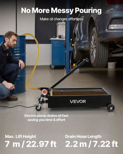 Vevor Oil Collection Pan with Capacity 56.8 Liters