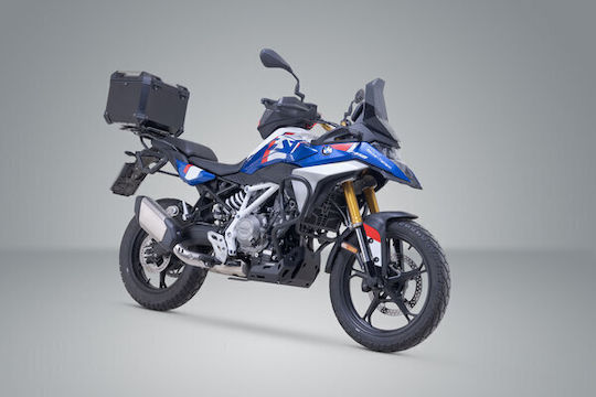 Topcase Base Set SW-Motech Trax Adv BMW F 450 GS Black Without BMW Rack
