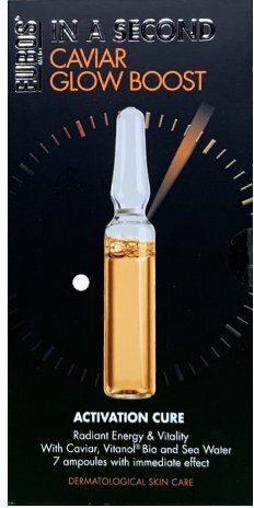In A Second Serum Hidratant & Anti-îmbătrânire pentru Față cu Caviar pentru Detoxifiere & Strălucire 7x2ml