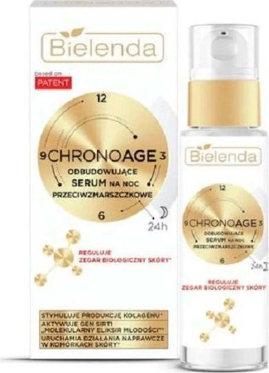 Bielenda Serum Anti-Îmbătrânire Chrono Age pentru Tonifiere Fata 30ml