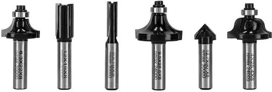 Pro-line Комплект фрези за дърво 8mm 12 бр 93122