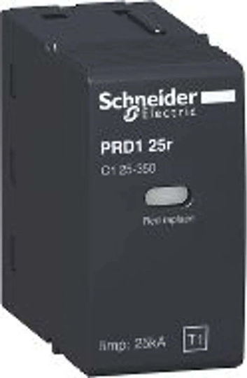 Schneider Electric Заменяем Патрон Мълниезащитен Тип T1 Максимален Разряден Ток 25kA