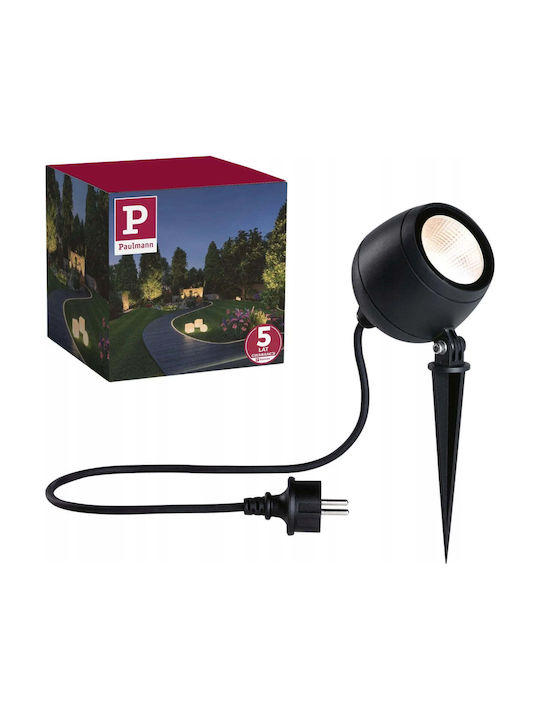 Paulmann Lampa Proiector LED Pentru Exterior 8W Cu Lumină Alb Cald IP65 Gri