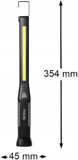 Virone Workshop LED Flashlight IPX3 with Brightness up to 400lm