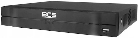 BCS BCS-L-NVR0801-4KE(2L) Überwachungsvideorekorder 8 Kanäle mit 4K Auflösung