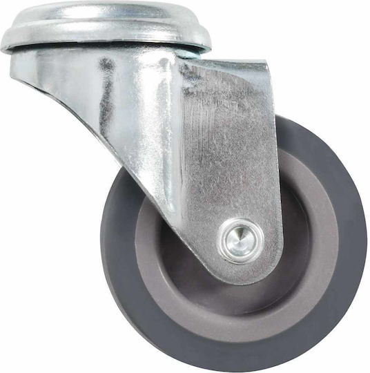 vidaXL 277884 Drehende Räder aus Gummi mit Bremse 24 Stück