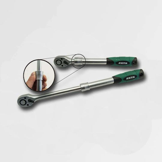 Хонитон тресчотка 1/2" 72-зъбна телескопична