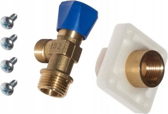 Cersanit Corner Shut-Off Valve Fitting Built-In Frame Cersanit Hi-tec Link K99-0096