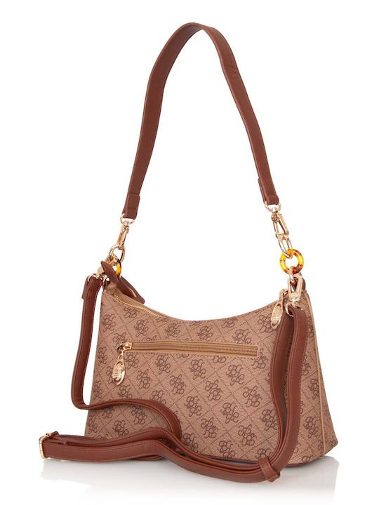 Damentasche Schulter Beige