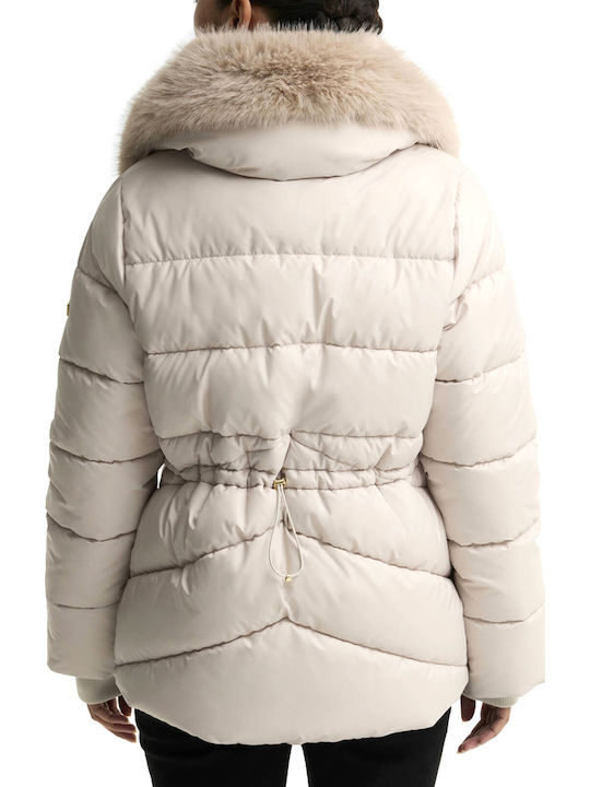 Barbour Cyrus Μπουφάν Puffer Εκρου