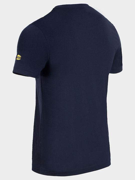 Унисекс Памучен Работен T-shirt Тъмносин Diadora Smart 2.0 T-shirt Navy