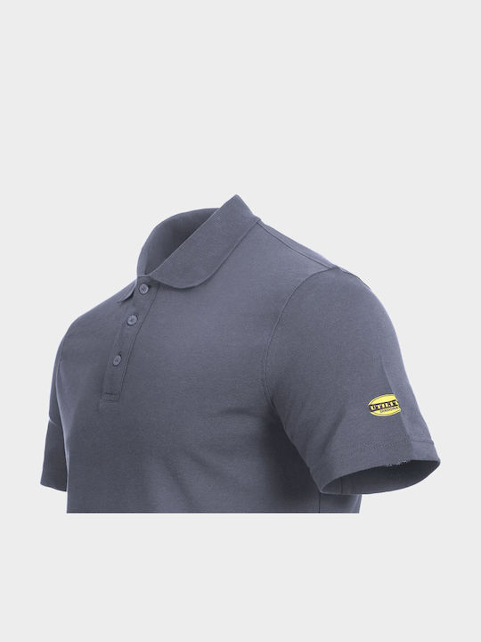 Унисекс Памучно Работно Поло Сив Diadora Smart 2.0 Polo Steel Grey