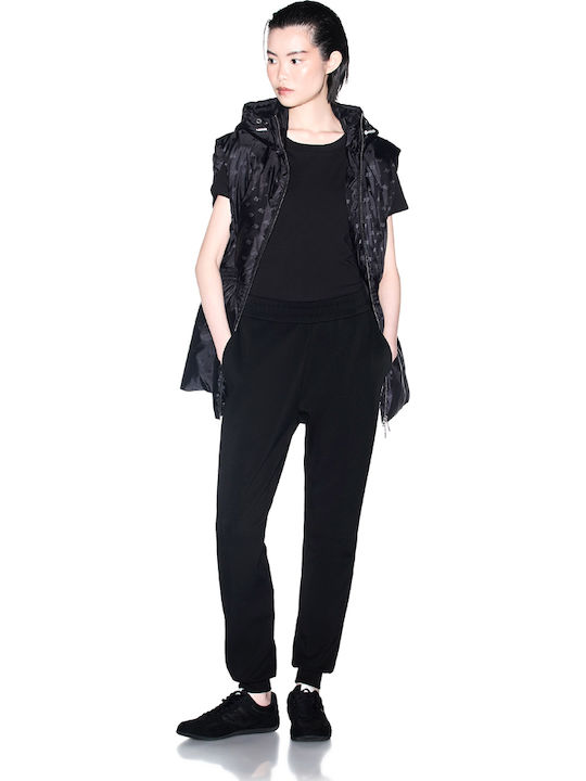 Women's Sleeveless Winter Jacket Black