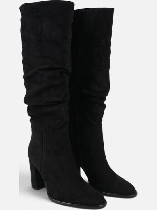 Suede Women's Black Boots