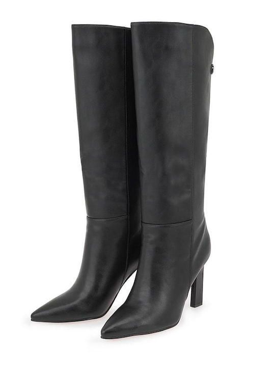 Damenstiefel mit Hohem Absatz Schwarz