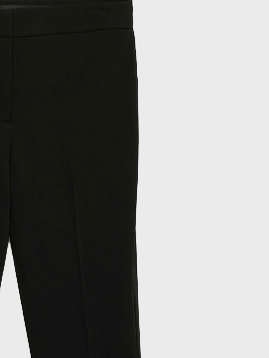 Vero Moda Дамски Текстилен Панталон Черен