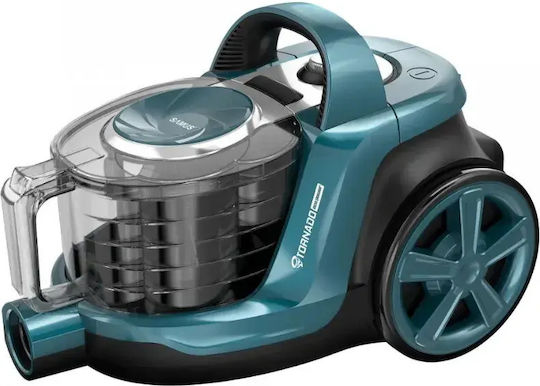 Samus Tornado Aspirator electric 800W cu recipient 3lt Turcoaz