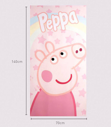 Cerda Детска Плажна Кърпа Peppa Pig 70x140 См За 3+ Години