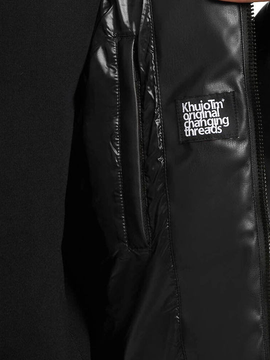 Winter Puffer Wasserdicht Schwarzes