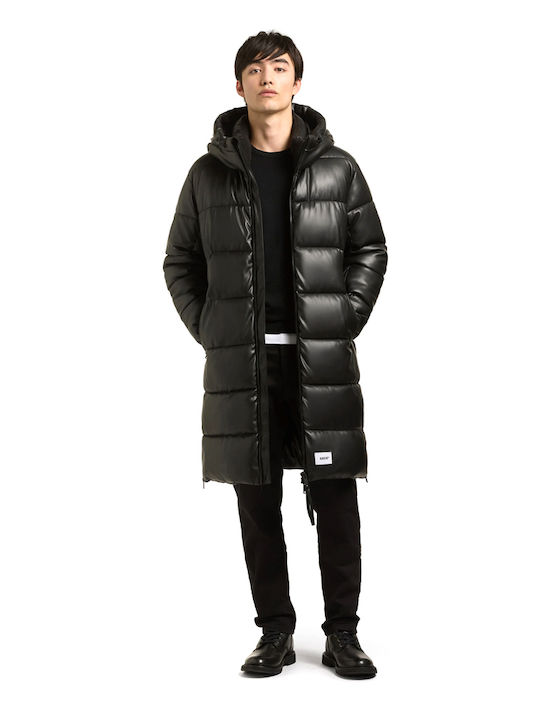 Geacă de iarnă Puffer Waterproof Negru