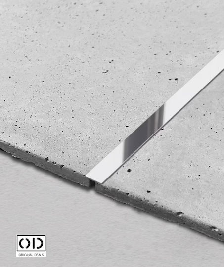 Bandă Adezivă Decorativă Autoadezivă pentru Pereți Mobilier Nichel Oțel Inoxidabil Rezistentă la Apă și Intemperii Interior Exterior 5 M X 1 Cm Grosime 0,4 Mm Crom Argintiu Original Deals