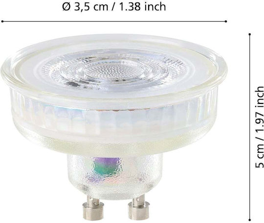 Eglo LED Bulb 4W For GU10 Socket Warm White 400 Lumen