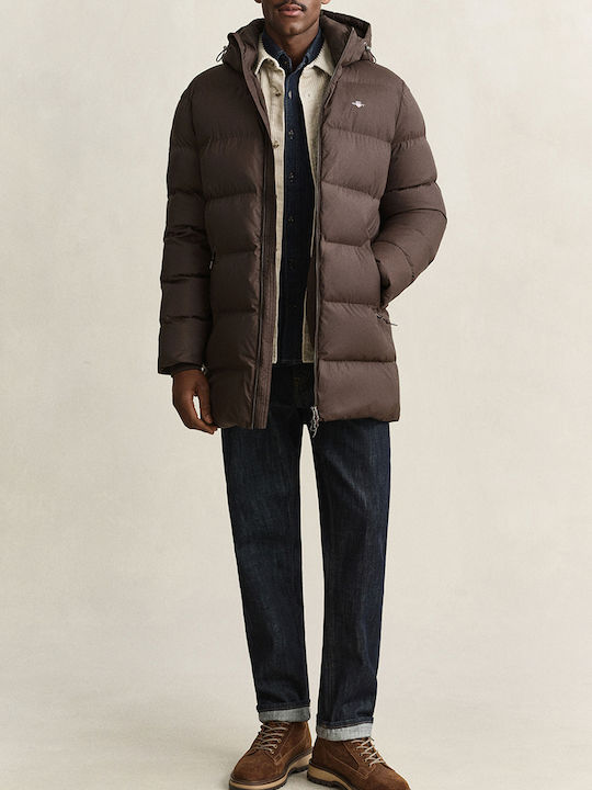 Active Cloud Μπουφάν Puffer Brown