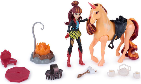 Spin Master Cinder's Campfire Set Doll Unicorn Academy