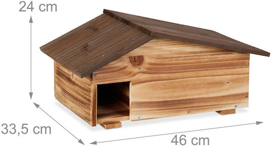 Relaxdays Hedgehog House Base