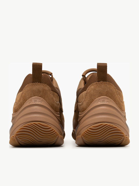 Vapor 03 Women's Chunky Sneakers Chestnut