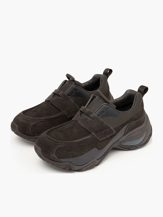 Vapor 02 Women's Chunky Sneakers Brown