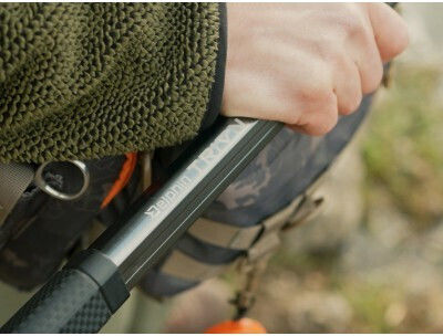 Delphin Trion Telescopic Landing Net Handle 150 Cm 3 Sections Triangular Section Aluminum